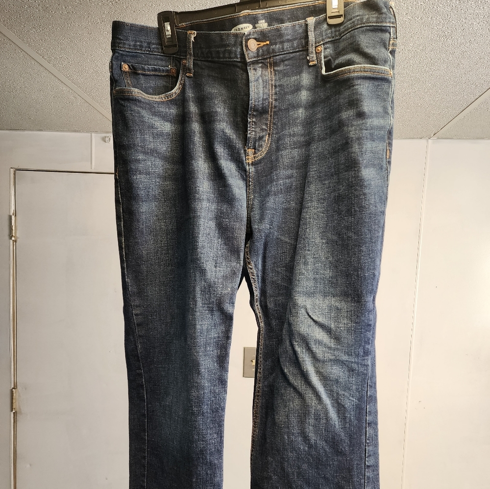 Old Navy - Men's Loose Fit Built-in Flex Jeans - 38x32